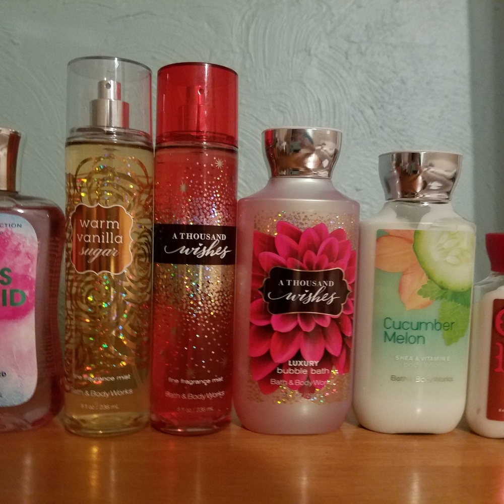 Set of 6 Bath and Body Works